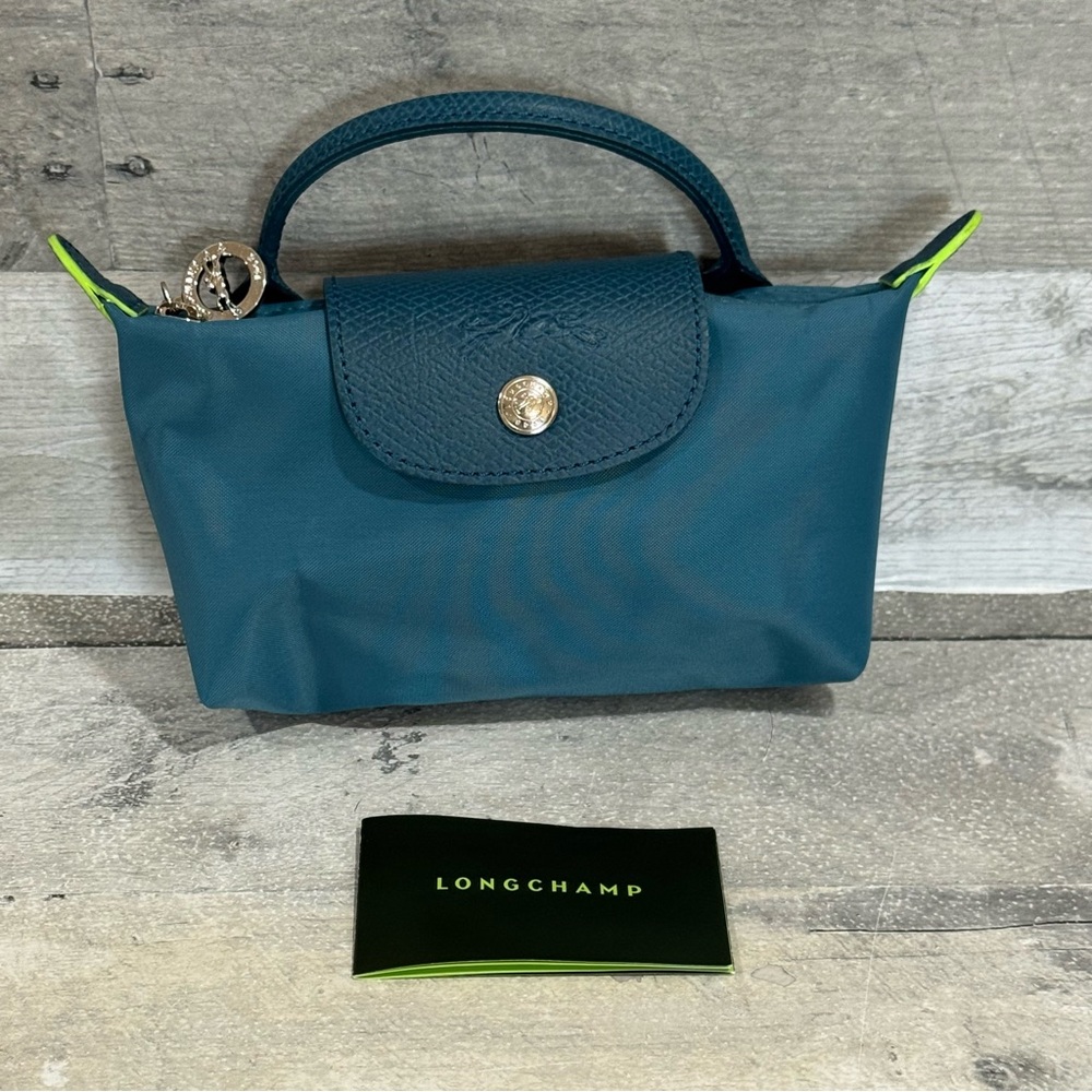 LONGCHAMP LE PLIAGE ORIGINAL POUCH WITH HANDLE MULTICOLOR - Picture 5 of 7